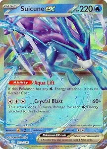 Pokemon TCG: Suicune ex - Classic Holo