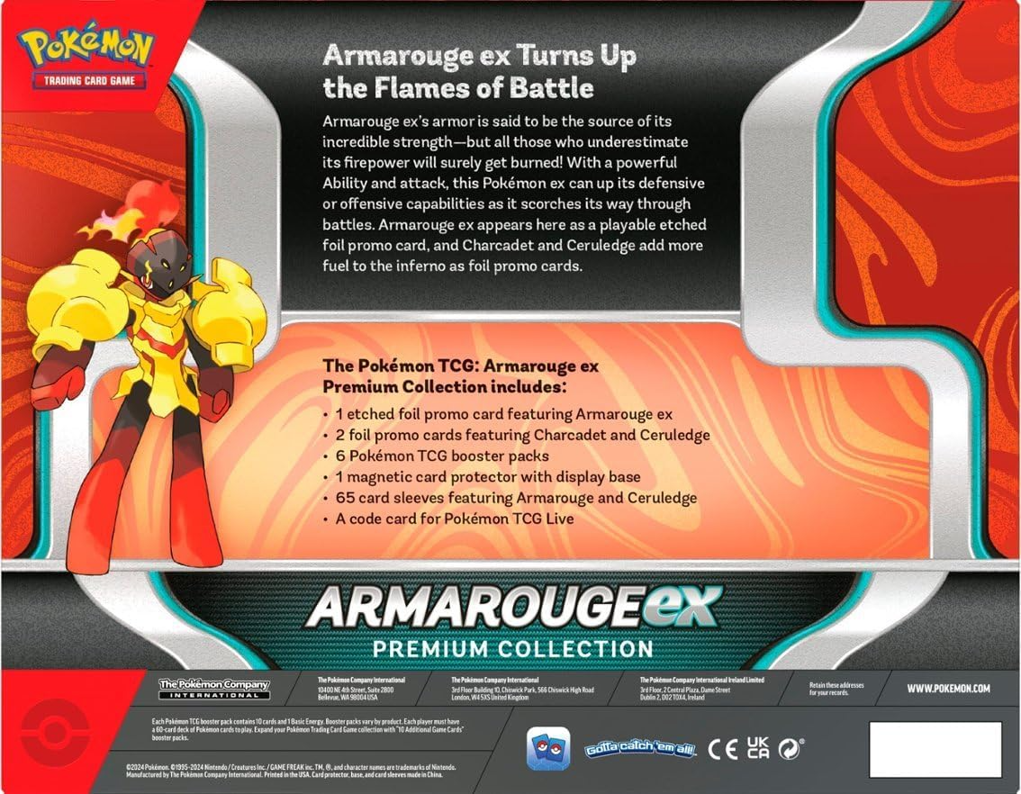Pokemon TCG: Armarouge EX Premium Collection