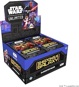 Star Wars Unlimited TCG: Shadows of the Galaxy - Booster Box (24 Packs)