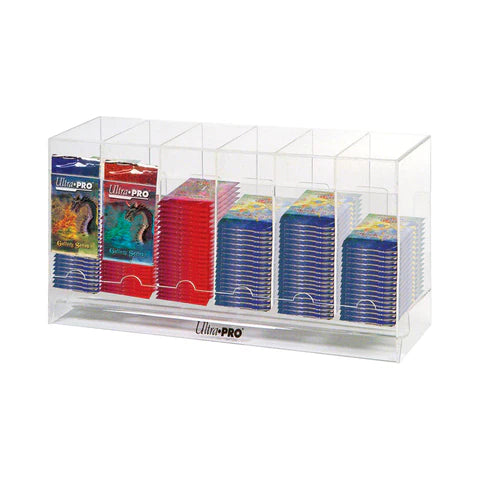 Acrylic 6 Slot Trading Card Display Dispenser V2