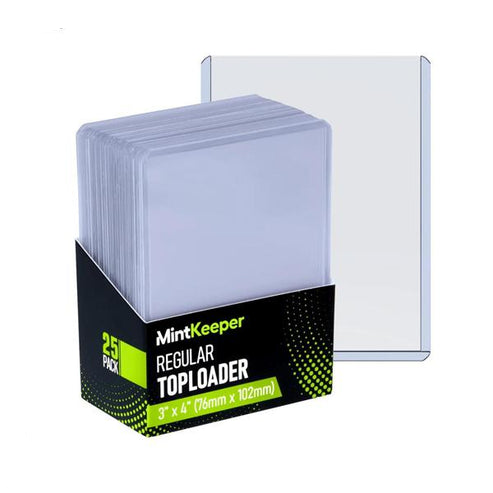 MintKeeper - Card Toploaders - Regular 35pt 3"x4" (25)