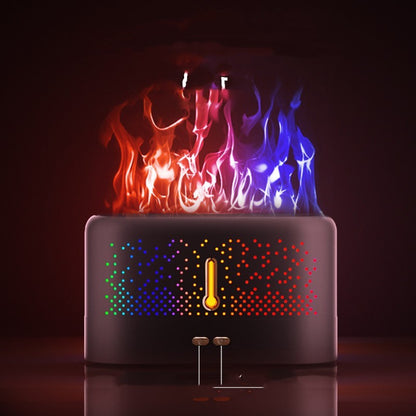 Ultrasonic Aromatherapy Flame Diffuser