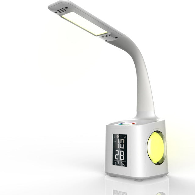 Multi-Function LED Desk Lamp for Kids – Screen Display & Dimmable Night Light