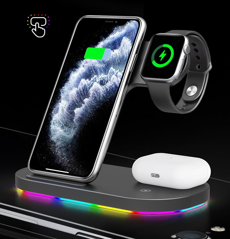 Three In One Wireless Charging Stand