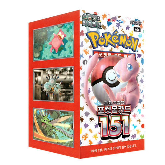 Pokemon 151 Booster Box Korean