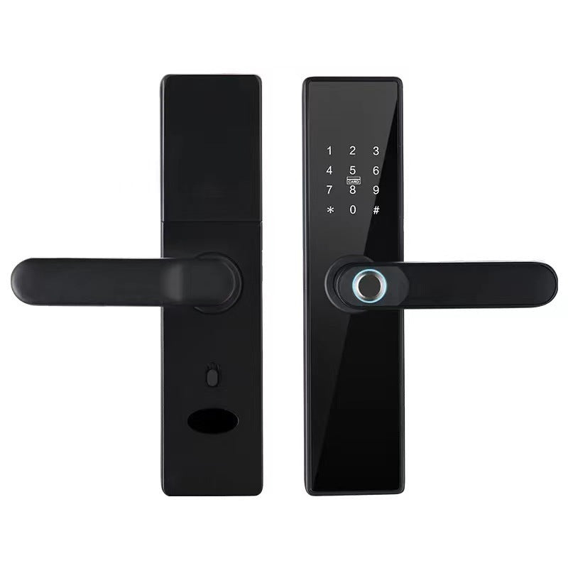 Smart Wooden Door Fingerprint Lock – Secure & Keyless Entry