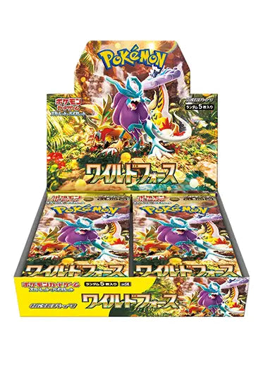 Pokemon Wild Force Booster Box Japanese