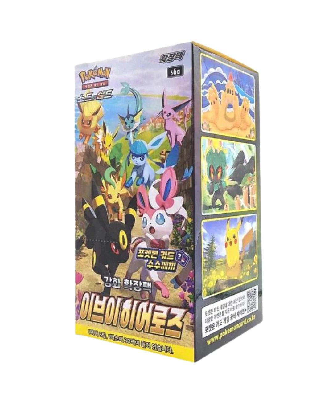 Pokemon Korean Eevee Heroes [s6a] Booster Box